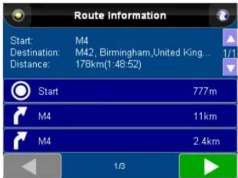 Marquant MCR-1312 - Routeninformation - 1