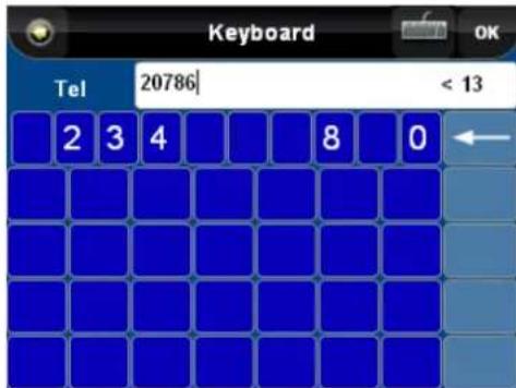 Marquant MCR-1312 - Suche POI über Telefon - 7
