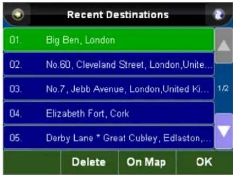 Marquant MCR-1312 - Bild 3.34 Search Menu Screen - 3