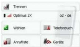 Trennen Optimus 2X o2 - de Wahlen Telefonbuch Anrufliste Geräte