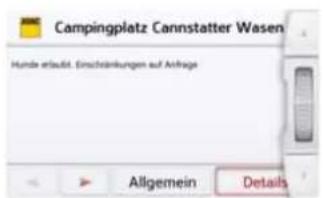 Campingplatz Cannstatter Wasen Hunde erlaubt. Einschränkungen auf Anfrage Allgemein Details