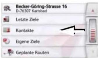Becker-Göring-Strasse 16 D-76307 Karlsbad Letzte Ziele Kontakte Eigene Ziele Geplante Routen
