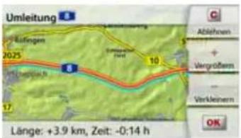 Umleitung Küringen 2025 17 Länge: +3.9 km, Zeit: -0:14 h 10 Abziehen + Vergroßern Verkleinern OK