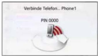 Verbinde Telefon... Phone1 PIN 0000