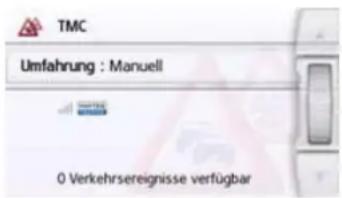 TMC Umfahrung : Manuell 0 Verkehrsereignisse verfügbar