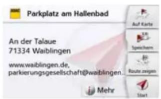 Parkplatz am Hallenbad An der Talaue 71334 Waiblingen www.waiblingen.de, parkierungsgesellschaft@waiblingen... Mehr Auf Karte SAR Speichem Route zwischen Start