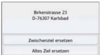 Birkenstrasse 23 D-76307 Karlsbad Zwischenziel ersetzen Altes Ziel ersetzen