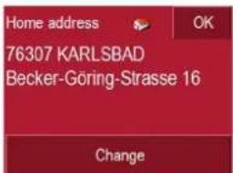 Home address 76307 KARLSBAD Becker-Göring-Strasse 16 Change