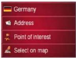 Germany Address Point of interest Select on map