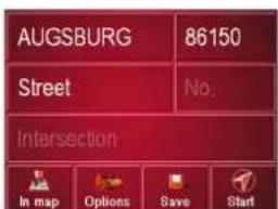 AUGSBURG 86150 Street No. Intersection In map Options Save Start
