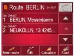 Route BERLIN 0m 00 s 00' 1 BERLIN, Messdamm 0m 00 s 00' 2 NEUKÖLLN, 13.4245... New route Edit Calculate Start