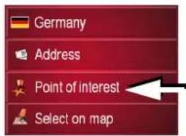 Germany Address Point of interest Select on map