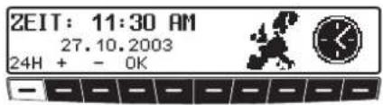 ZEIT: 11:30 AM 27.10.2003 24H + - OK