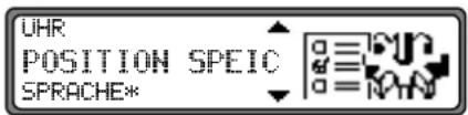 UHR POSITION SPEIC SPRACHE*