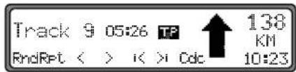 Track 9 05:26 TP RndRpt < > I<> Cdc 138 KM 10:23