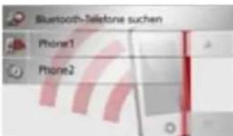 Bluetooth-Telefone suchen Phone1 Phone2