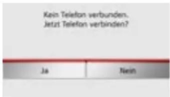 Kein Telefon verbunden. Jetzt Telefon verbinden?