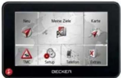 Neu Meine Ziele Karte TMC Setup Telefon Extras DECKER