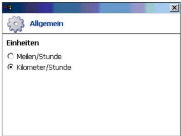 Hagenuk RouteFinder 300 EU - Allgemeine Einstellungen - 2