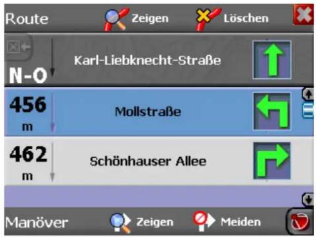 Hagenuk RouteFinder 300 EU - Wegbeschreibungen - 2