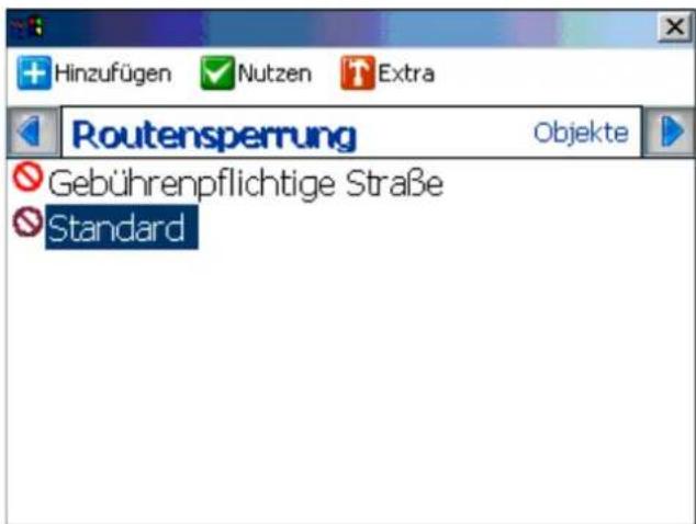 Hagenuk RouteFinder 300 EU - Straßen vermeiden - 2