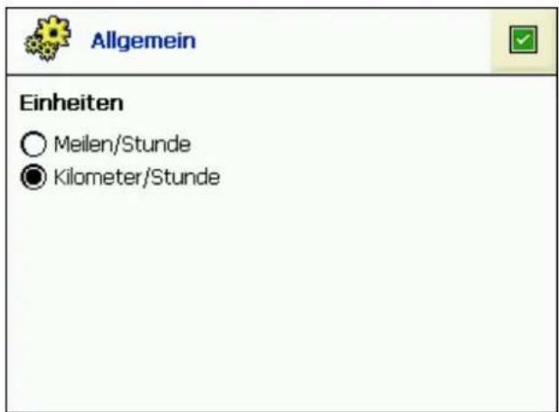 Hagenuk RouteFinder 200 EU - Allgemeine Einstellungen - 2