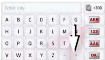 BECKER Transit 70 LMU Pro - Deleting characters - 1