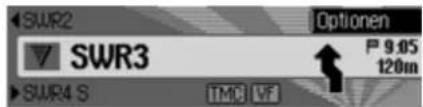 SWR2 Optionen SWR3 P 9.05 120m SWR4 S TMC VF