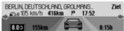 BERLIN, DEUTSCHLAND, GROLMANS... 105 km/h 416km P 17:52 0.8> 155km 0:15h Ziet