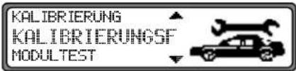 KALIBRIERUNG KALIBRIERUNGSF MODULTEST
