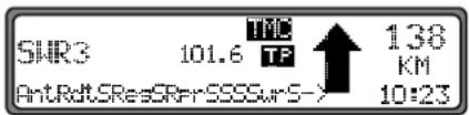SNR3 101.6 TMO ↑ 138 AntRdtSResGrrSSSGsrS-> KM 10:23
