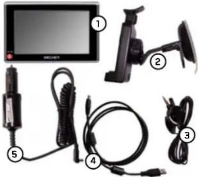 BECKER Traffic Assist z 201 - Lieferumfang - 1