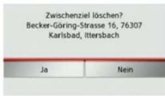 Zwischenziel löschen? Becker-Göring-Strasse 16, 76307 Karlsbad, Ittersbach Ja Nein
