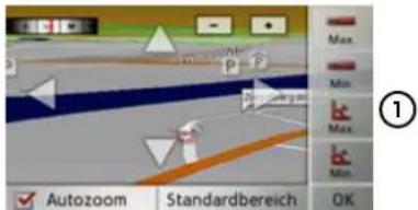 Autozoom Standardbereich OK ①