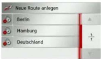 Neue Route anlegen Berlin Hamburg Deutschland