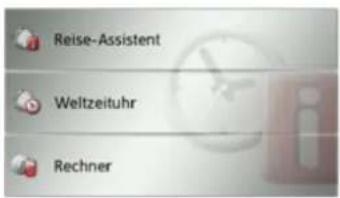 Reise-Assistent Weltzeituhr Rechner