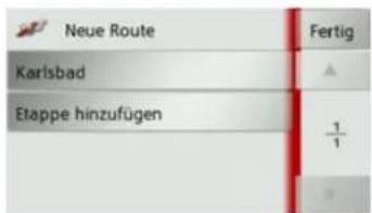 BECKER Traffic Assist z 201 - Neue Route anlegen - 2