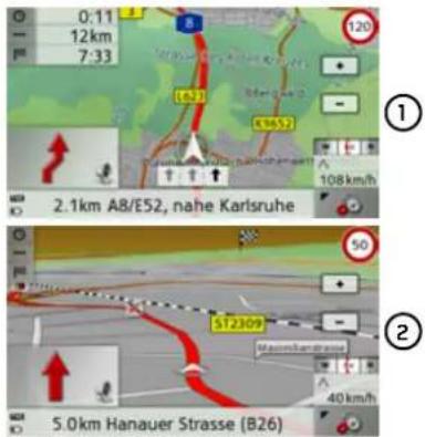 0:11 12km 7:33 120 L53 KTS7 2.1km A8/ES2, nahe Karlsruhe 108 km/h 50 ST2309 40 km/h 5.0km Hanauer Strasse (B26) ① ②
