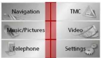BECKER Traffic Assist Z 200 - Selecting music playback - 1
