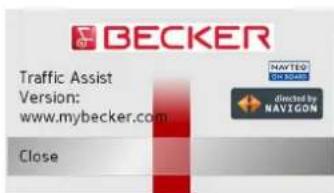 BECKER Traffic Assist Z 200 - Information - 2