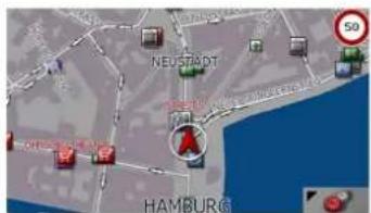 BECKER Traffic Assist Z 200 - Map layout - 1