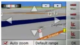 BECKER Traffic Assist Z 100 Crocodile - Changing zoom steps and map angle - 1
