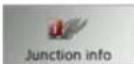 BECKER Traffic Assist Z 100 Crocodile - The Junction info button - 1