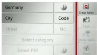 BECKER Traffic Assist z 099 - Point of interest near to an address - 1