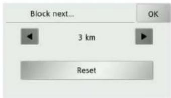 BECKER Traffic Assist z 099 - Block route - 1