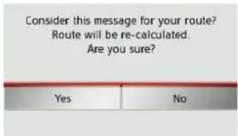 BECKER Traffic Assist z 099 - Reading a message\* - 2