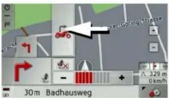 BECKER Traffic Assist z 099 - Route guidance with arrow display - 2