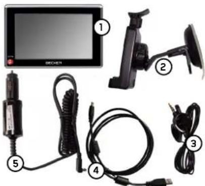 BECKER Traffic Assist z 099 - Delivery contents - 1