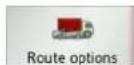 BECKER Traffic Assist z 099 - The Route options button - 1