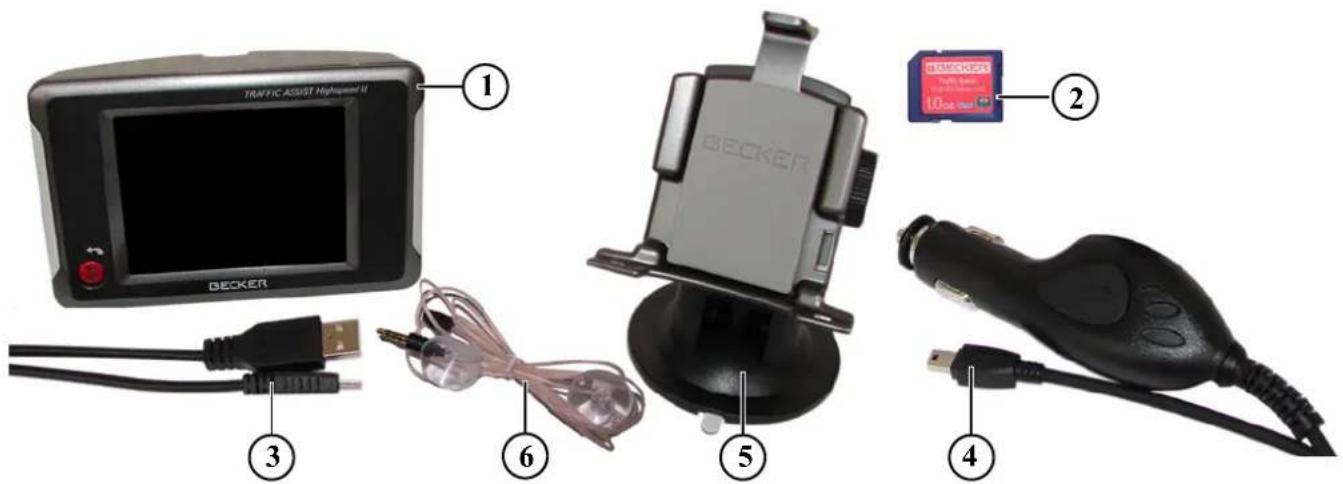 BECKER Traffic Assist Highspeed 7988 - Emissions - 1